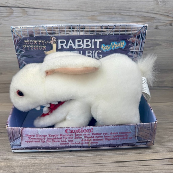 Other - Toy Vault 2004 Monty Python Plush Rabbit With Big Pointy Teeth NEW Old Stock